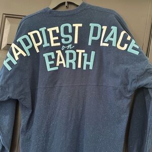 Disney Dark Blue 65th Anniversary Spirit Jersey with Sparkles